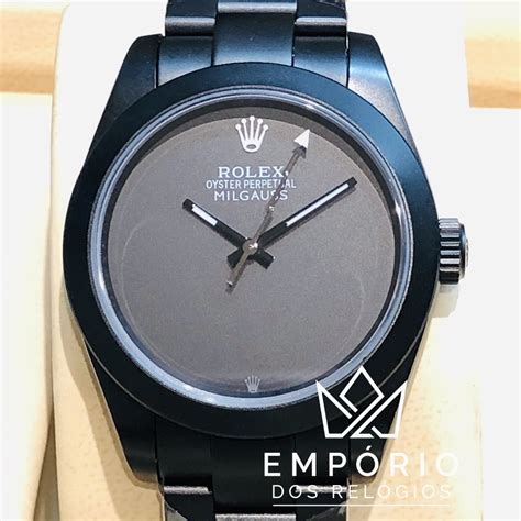 replica milgauss rolex|rolex milgauss dark knight price.